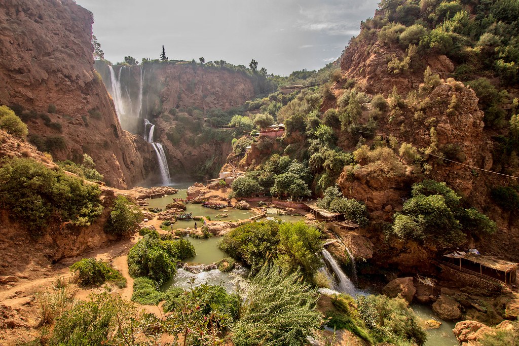 Excursiones de un día desde Marrakech a las cascadas de Ouzoud